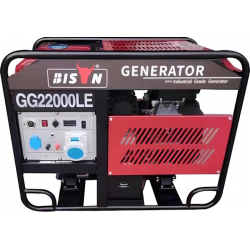 Бензиновий генератор BISON GG 22000 LE