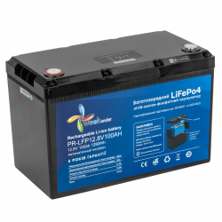 Літій-залізо-фосфатний акумулятор Weekender PR-LFP 12.8V 100AH LiFePo4 з автоматичним підігрівом + Blutooth