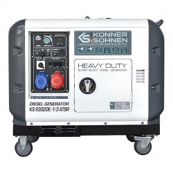 Дизельный генератор Konner&Sohnen KS 9302DE-1/3 ATSR
