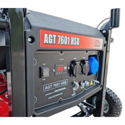 Бензиновий генератор AGT 7601 HSBE