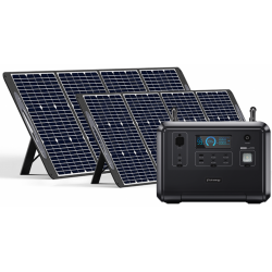 Комплект зарядна станція Fich Energy F1200 (960 Вт·ч / 1200 Вт) + сонячна панель P200
