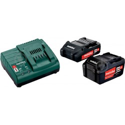 Набір акумуляторів і ЗП Metabo SET 1xLi-Ion 2,0Ah 1xLi-Ion 4,0Ah 18В (685162000)