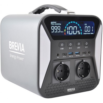 Зарядна станція Brevia 500W NCA (483.8 Вт·год/500 Вт)