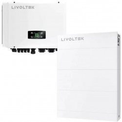 Гібридний інвертор Livoltek All-in-One ESS 3-Phase 30 кВт з АКБ 30 кВт·год та BMS + ADAPTER (3-Phase 30+30)