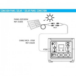 Кабель GENERGY ZERO XT60-MC4 (240000200)