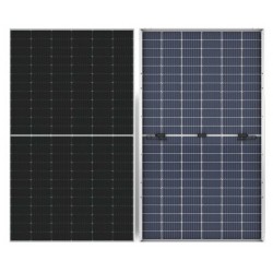 Сонячна панель Logicpower LP Longi Solar Half-Cell 670W двостороння монокристалічна, 35 профіль, TOPCon N-type Bi-facial (30100)