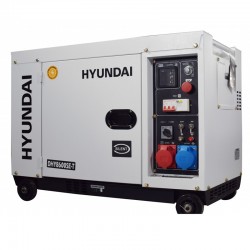 Дизельный генератор HYUNDAI DHY 8600SE-T