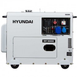 Дизельний генератор HYUNDAI DHY 8000SE
