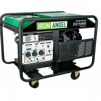 Бензиновый электрогенератор IRON ANGEL EG 11000 EA3