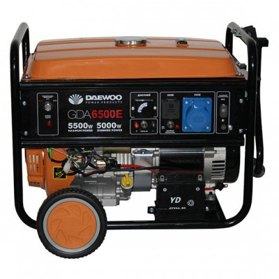 Бензиновий генератор Daewoo GDA 6500E