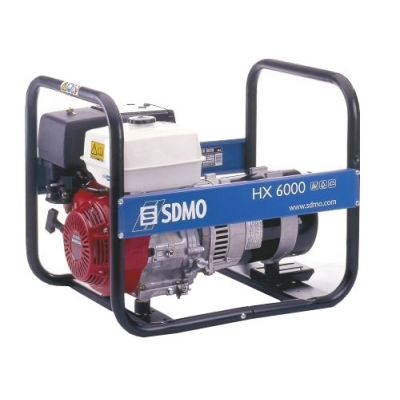 Бензиновий генератор SDMO HX 6000-S