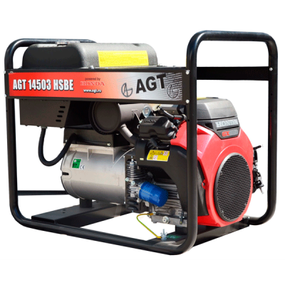 Бензиновий генератор AGT 14503 HSBE R16