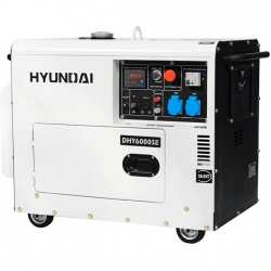 Дизельний генератор HYUNDAI DHY6000SE