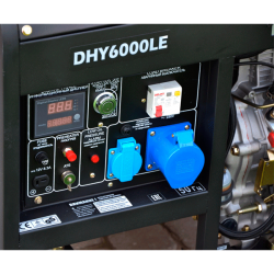 Дизельный генератор HYUNDAI DHY 8000LE ATS