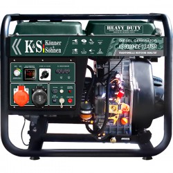 Дизельний генератор Konner&Sohnen KS 9000HDE-1/3 ATSR «HEAVY DUTY»