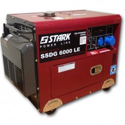 Дизельный генератор STARK SSDG 6000 LE + ATS
