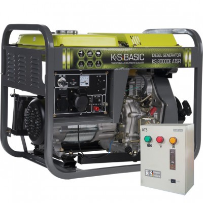 Дизельний генератор Konner&Sohnen BASIC KS 8000DE ATSR с Автоматикой (АВР)