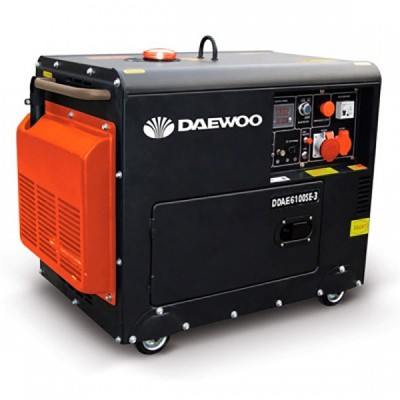 Дизельный генератор Daewoo DDAE 6100SE-3