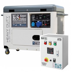 Дизельний генератор Konner&Sohnen KS 9200HDE ATSR с Автоматикой (АВР)