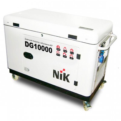 Дизельный генератор NiK DG10000 (TM12000LDE)