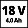 Газонокосарка акумуляторна Einhell GE-CM 18/33 Li (1x4 Aг) (3413260)