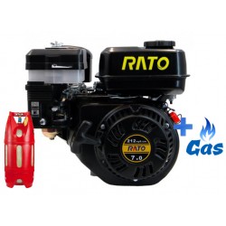 Бензо-газовий двигун Rato R210 OF LPG