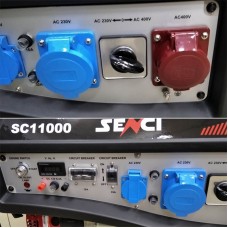 Бензиновый генератор SENCI SC11000 220/380V