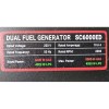 Гібридний генератор SENCI SC 6000 E (D)