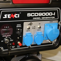 Дизельний генератор SENCI SCD 9000-I